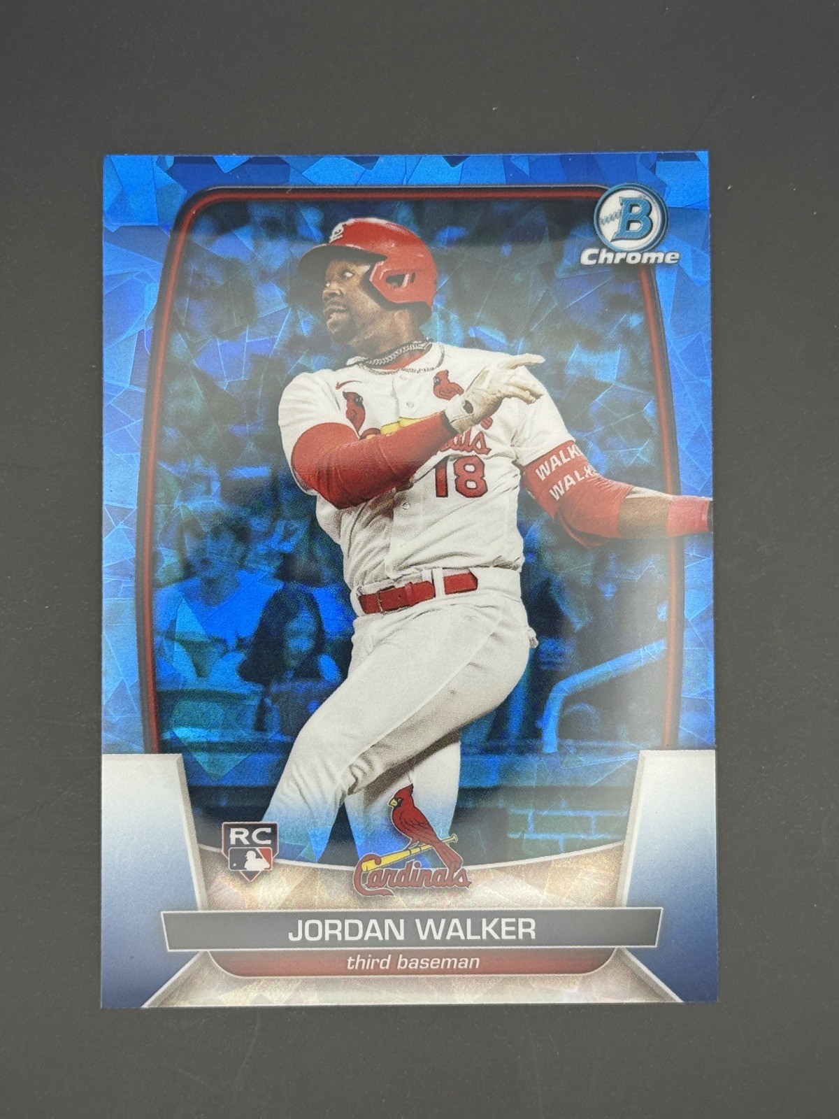 2023 Bowman Chrome Sapphire Edition #18 Jordan Walker RC