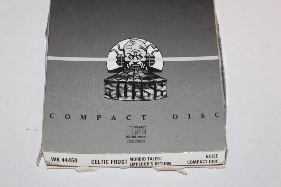 RARE Celtic Frost CD Long Box Morbid Tales Emperors Return 1988 Noise wk44450 Foto 3 de 4