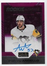 20/21 O-PEE-CHEE PLATINUM ROOKIES MATTE PINK AUTOGRAPH Anthony Angello #95/99