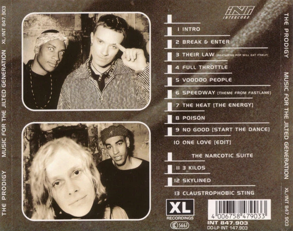 The Prodigy - Music For The Jilted Generation (CD, Album) (Very Good Plus (VG+)) - Bild 2 von 4