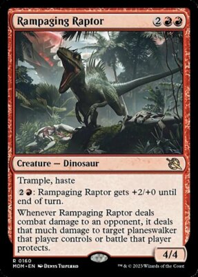 March of the Machine - Rampaging Raptor - Foil