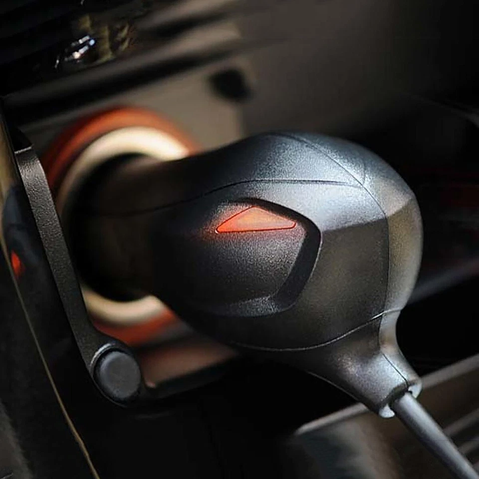 Carregador rápido Luxmo micro USB LED enrolado cabo carro para Samsung LG HTC Blackberry - Imagem 3 de 4