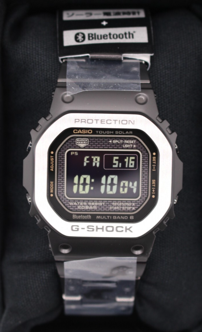 Casio G-SHOCK GMW-B5000MB-1JF FULL METAL Black Digital Bluetooth
