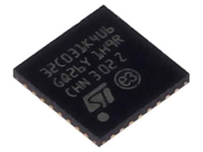 STM32C031K4U6 IC: ARM Microcontrôleur Flash: 16kB 48MHz Static RAM ...