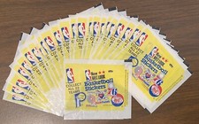 LOT OF 24 - 1977/78 FLEER BASKETBALL STICKERS WAX WRAPPERS x 24 MUST SEE L@@K