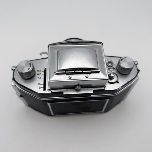 EXA Kamera mit Meritar 2,9/50mm E.Ludwig Objektiv getestet SAUBER! - Bild 3 von 10