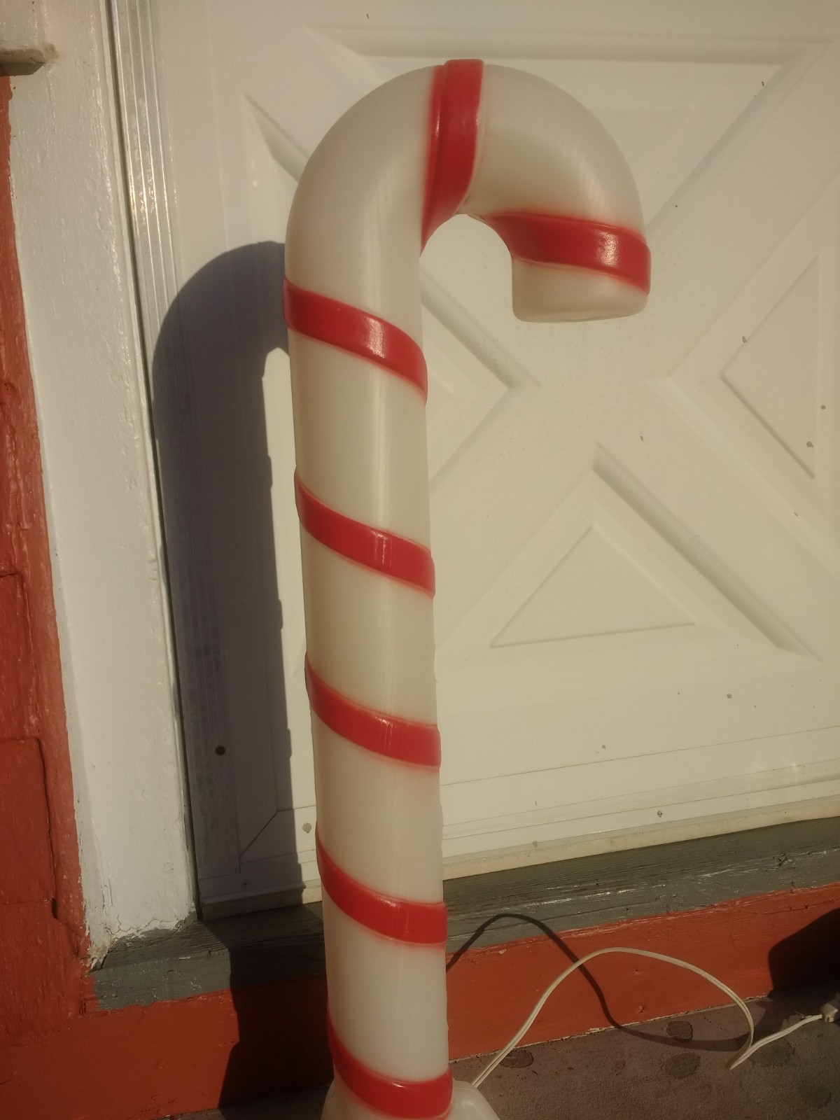 VINTAGE CANDY CANE BLOW MOLD UNION 40" TALL CIRCA 1991 WORKS GREAT! eBay