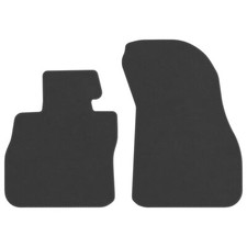 Velours Fußmatten für BMW 1 F40 ab Bj. 2019 Automatten Passend ANTR VORNE LUX