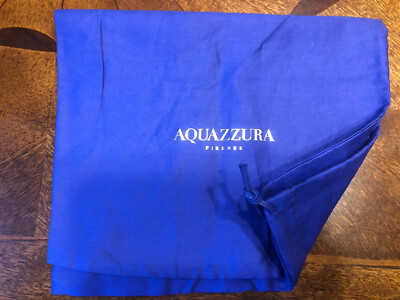 AQUAZZURA FIRENZE DUST BAG / Violet Gold Letters and Pineapple/