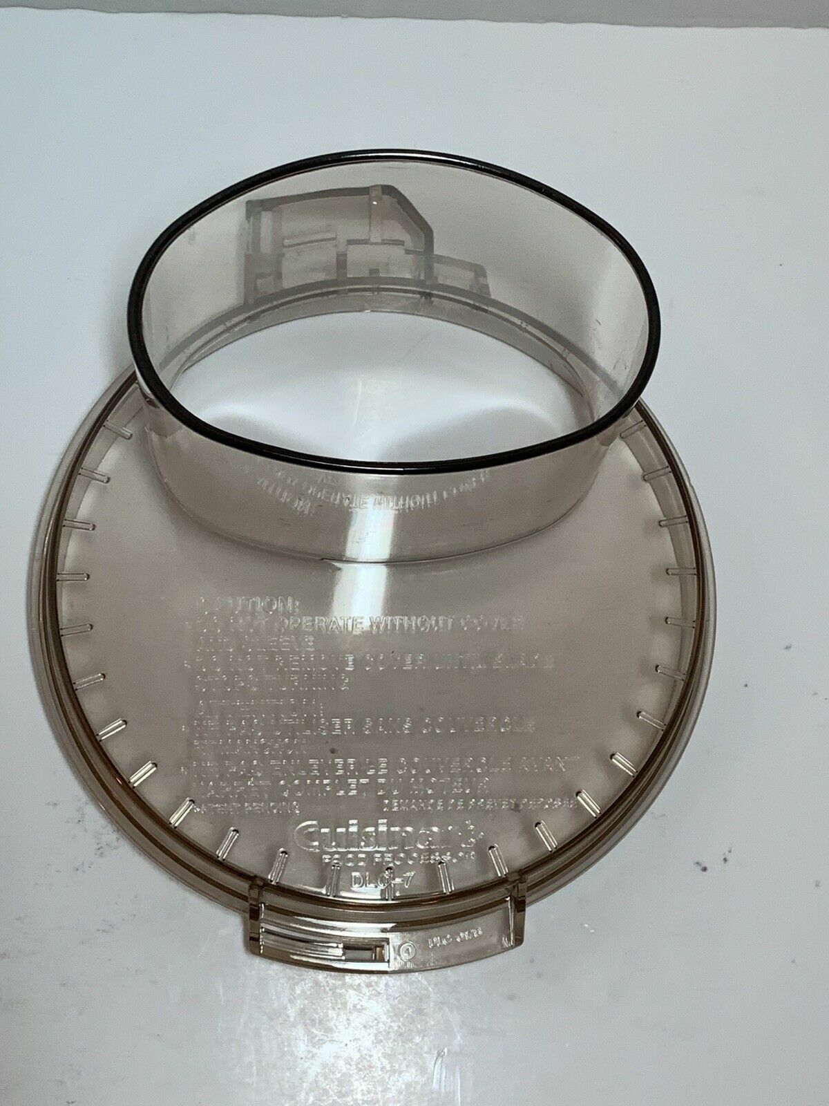 Pick Part Cuisinart Food Processor Model DLC7E Disc DLC023 Base