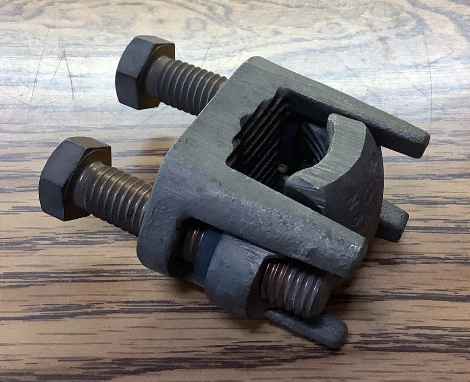 Burndy KVS40 Mechanical Cable Tap Connector 3/0-800 RUN 400-800 - Image 3 of 4