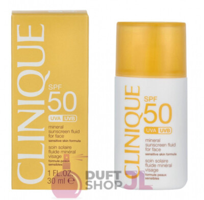 Clinique Mineral Sunscreen Fluid For Face SPF50 30 ml