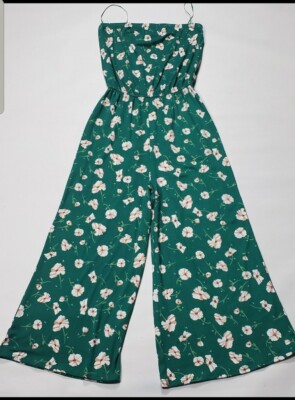 Francescas women's  Romper Jumpsuit  floral size small NWT