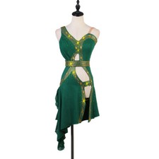 New Ballroom Latin dance Competition dress adult jitterbug Women's Dancewear LQ1
