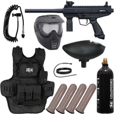 NEW Tippmann Stormer Basic Heavy Gunner Paintball Gun Package Kit - Black