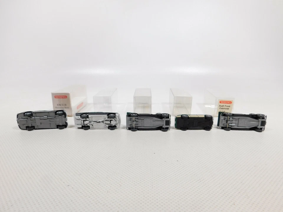 5X Wiking H0 1:87 Modello: 826 Audi+836 MB 300+Taxi Ecc, Mint+2X Box #CN263-0,5 - Immagine 3 di 4