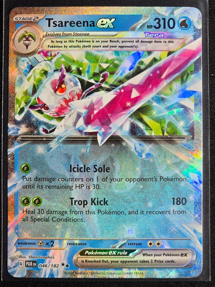 Tsareena ex 046/182 (Double Rare) Paradox Rift Near Mint Pokemon