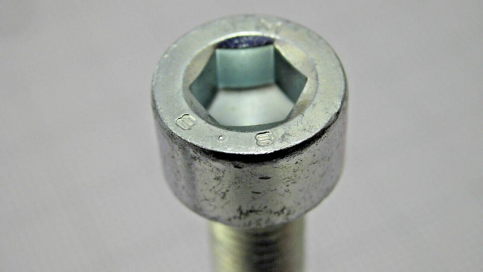Vis M7 X 40 Mm 12 Pièces Inbus® 8,8 Voiture M7X40 - Vis Hexagonale Intérieure - Photo 4/4