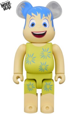 MEDICOM TOY - BE@RBRICK JOY 400％ MEDICOM TOY BE@RBRICK JOY 400％ Disney Pixar Inside Head Action