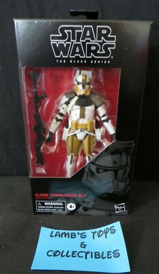 Star Wars The Black Series 104 Clone Commander Bly 6'' Hasbro Action Figure Toy