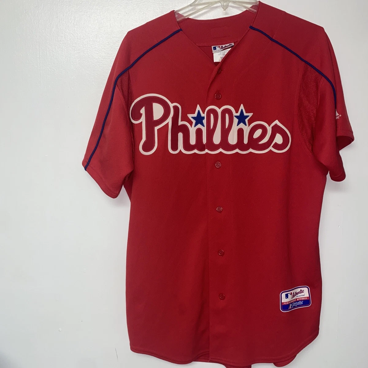 Philadelphia Phillies Spring Training Majestic Jersey Medium