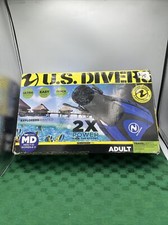 US Divers Shredder Fin for Adults Medium Compact for Travel