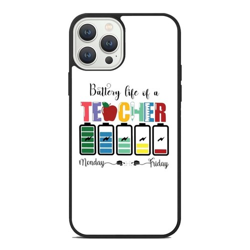 Anti fingerprint For iPhone SE XS XR Max 5 6 7 8 Plus Retro Graphic Teacher Life - Picture 4 of 25