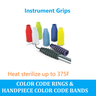 Dental Instrument COLOR CODE RINGS & HANDPIECE COLOR CODE BANDS, GRIPS & TIES