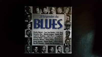 20 LEGENDE DU BLUES  - MUDDY WATERS / J L HOOKER/ BB KING /MAHLIA JACKSON 20 CDs