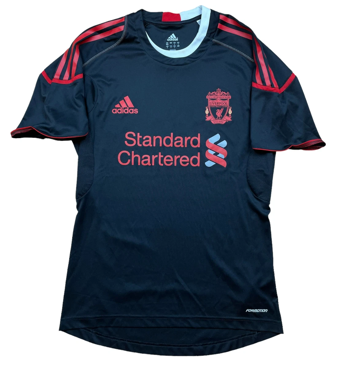 Vintage Liverpool Shirt Football Train Jersey Soccer Rare Size M