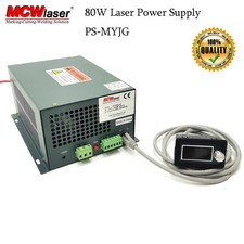 C02 Laser Power Supply MYJG80W for 50W 80WCO2 L aser Engraver & L aser Tube