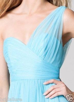 6 PC SZ 10 12  WATTERS WTOO $199 339 TIFFANY BLUE BRIDESMAID QUINCEANERA  DRESS | eBay
