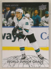 TIMO MEIER ~ 2022-23 Upper Deck WORLD JUNIOR GRADS #WG-14 ~ San Jose Sharks ~ SP