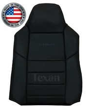 2006 Ford F250 F350 Xlt Sport Driver Side Lean Back Leather Seat Cover Black