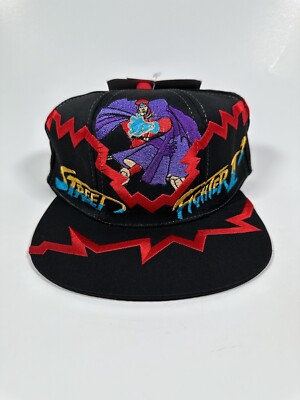 WEIRDO デッキキャップ ネイビーM ケンコバ Street Fighter II Vintage M. Bison Capcon Bruno Mario Jagged Edge
