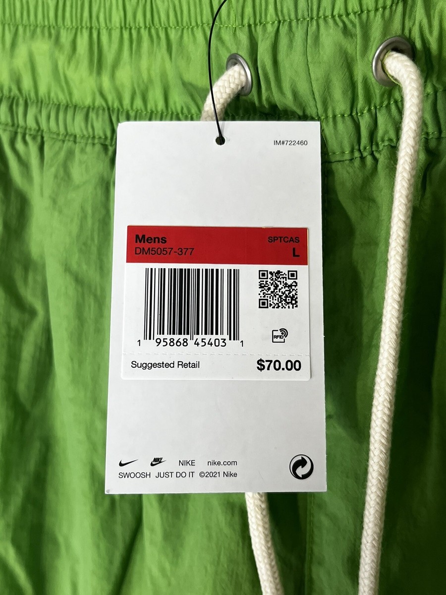 ☆NIKE☆Nike Sportswear Everyday Modern Nike Sportswear Woven Shorts Green DM5057-377 Mens Size