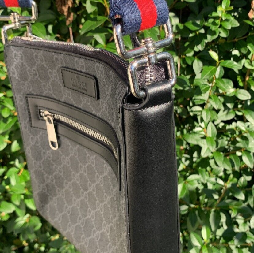 Gucci messenger bag men used eBay