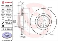 Brembo 2X Bremsscheiben Vorne BelüFtet Beschichtet FüR Audi A6 Allroad 4AH C8