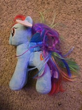 Ty Beanie Baby My Little Pony Rainbow Dash Plush Stuffed Toy 7"