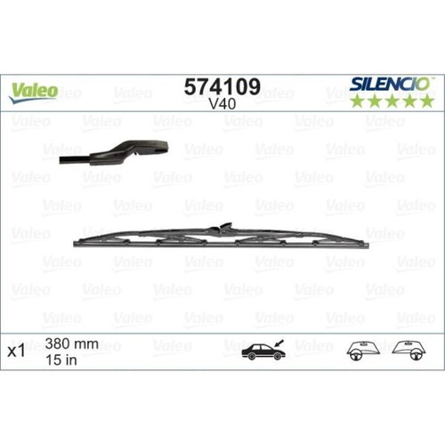 Valeo Limpiaparabrisas Para Ford Focus II Da Hcp Dp Nissan Datsun 140 J 710 - Imagen 1 de 3