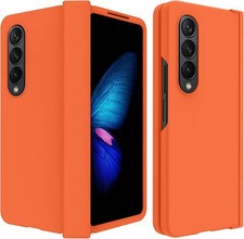 Samsung Galaxy Z Fold6 Fold5 Fold4 Silicone Skin-Friendly Shookproof Case Cover