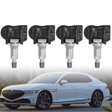 4X Pre-Coded Tpms Tire Pressure Sensor Fits Hyundai Elentra Ioniq i30 Kia Niro