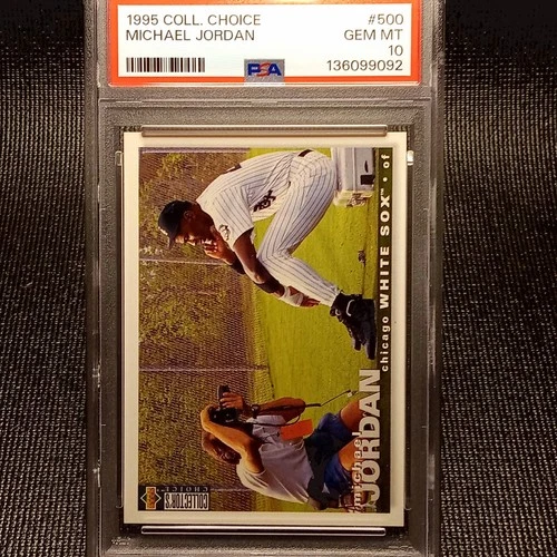1995 Upper Deck Collector's Choice - Michael Jordan #500 GEM 🔷️ PSA 10 🏀🐐