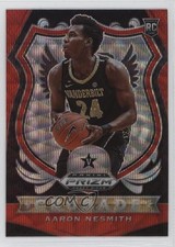 2020-21 Panini Prizm Draft Picks Crusade Ruby Wave Prizm Aaron Nesmith #95 12zm