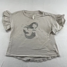 Rylee + Cru - Mermaid Flutter cute Tee 12-18m