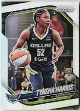 2025 Panini WNBA Prizm Tyasha Harris #130 Silver Dallas Wings