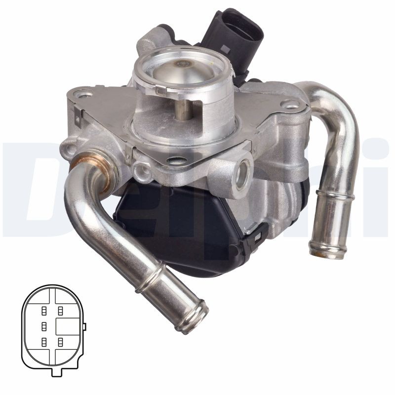 Für DELPHI EG10608-12B1 EGR valve A1,Q2 Quattro,Q3/Alhambra/Karoq Scout,Kodiaq/ - Bild 5