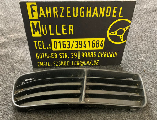 Original VW Polo 6N Gitter Abdeckung Stoßstange vorne schwarz ohne NSW