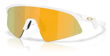 Oakley Resistor Sweep Youth Fit Prizm 24k Lenses Matte White Frame Sunglass L