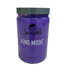 Johnny B King Mode Styling Hair Gel 32oz - New Purple Jar UNISEX Brand New